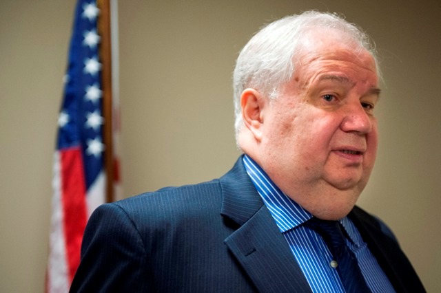 El embajador ruso, Sergei Kysliak.