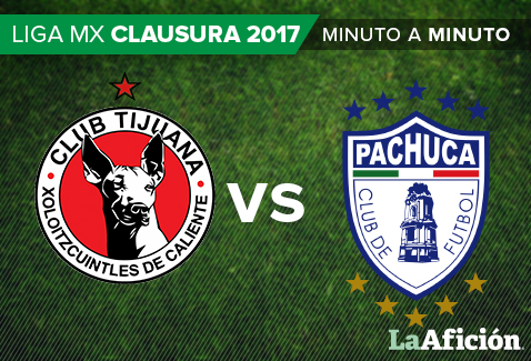 Xolos vs. Pachuca en vivo: MINUTO A MINUTO