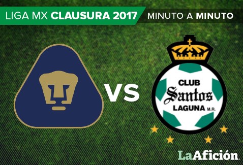 Pumas vs. Santos: 2-1 (Goles)- Grupo Milenio