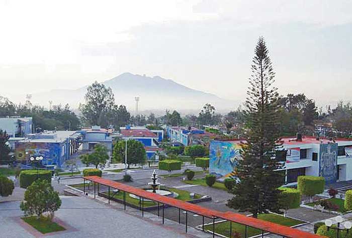 El campus universitario.