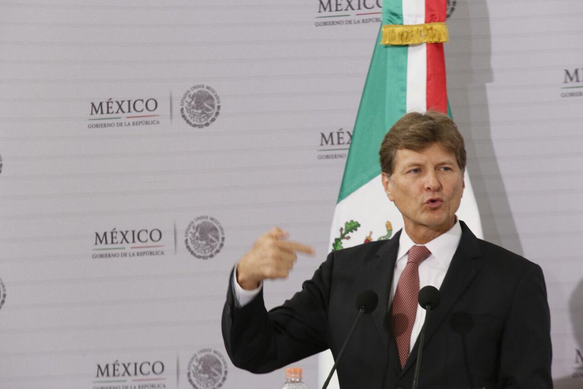 El secretario de Turismo, Enrique de la Madrid. 