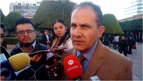 Luis Enrique Ramírez Saldaña, titular de la Secretaría de Seguridad de León 