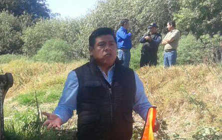  Andrés Ruíz Mendez alcalde de San Salvador Atenco.
