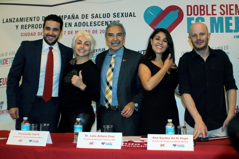 Facundo es imagen de la campaña sobre salud sexual #DobleSiempreEsMejor.  