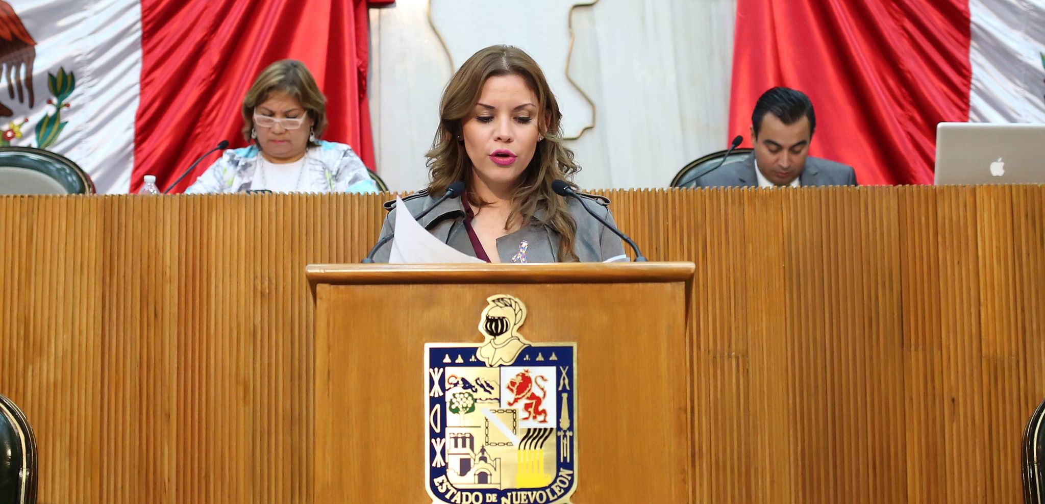  Karina Barrón, diputada independiente.