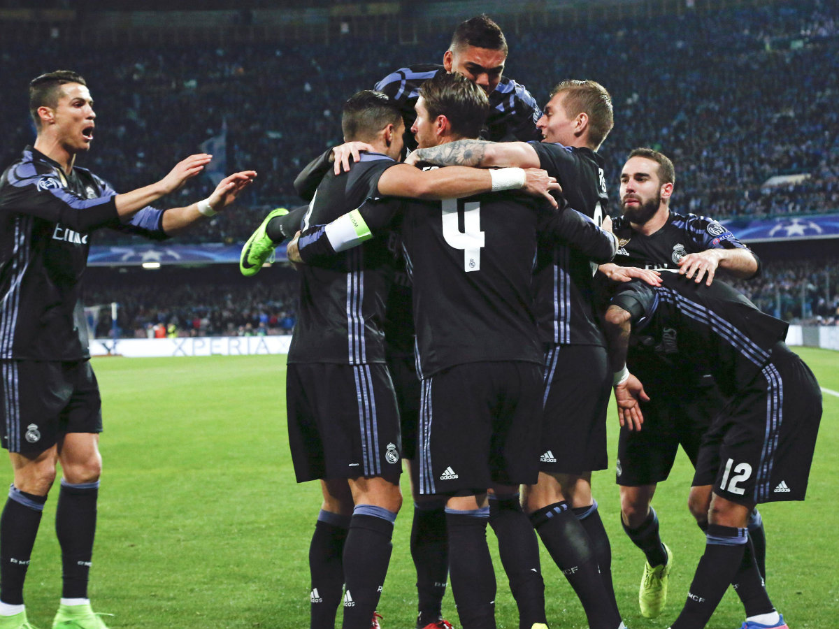 El Real Madrid apaga la fiesta en el San Paolo y así festejó