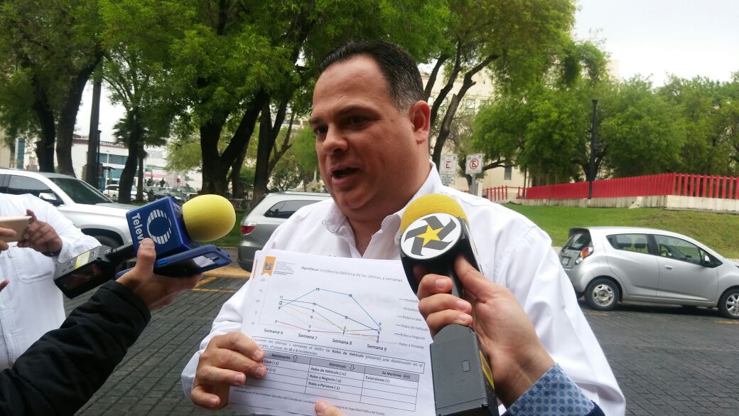 Oscar Cantú, alcalde de Apodaca 