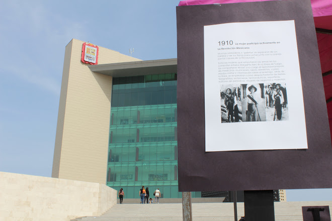 En La Plaza Mayor de Torreón, la asociación de "Mujeres en la lucha solidaria Leona Vicario" realizará una exposición de carteles.