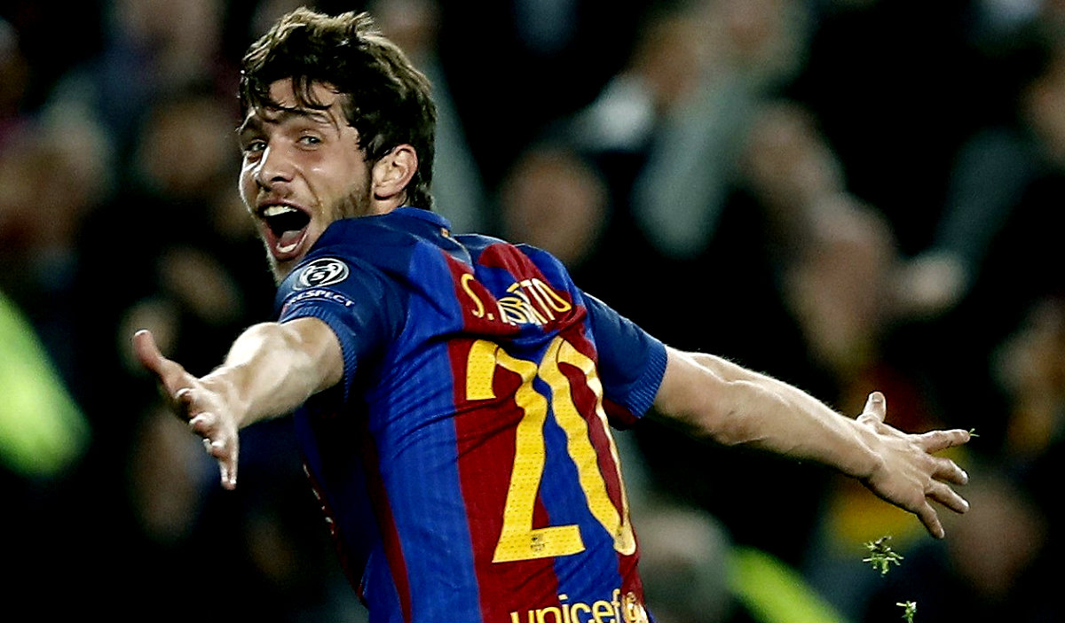 Sergi Roberto culminó el milagro