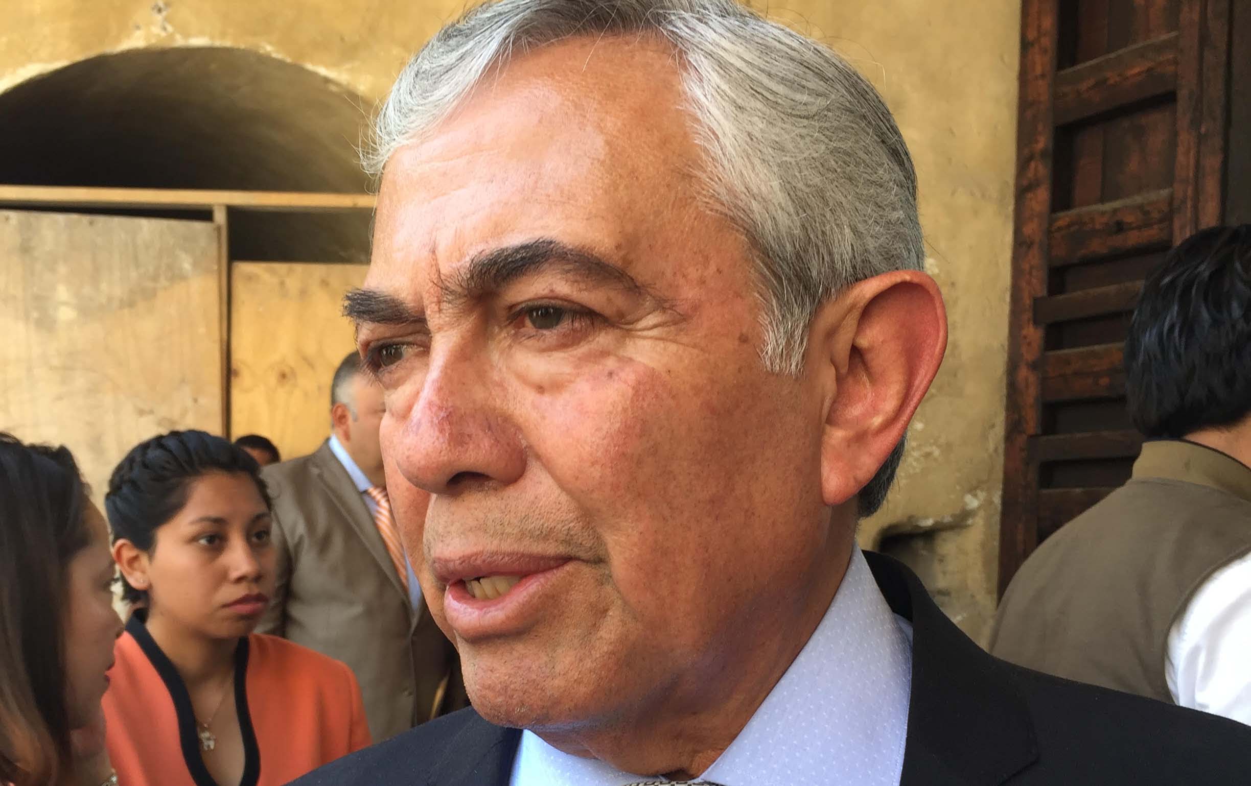 El alcalde de Tepotzotlán, Ángel Zuppa