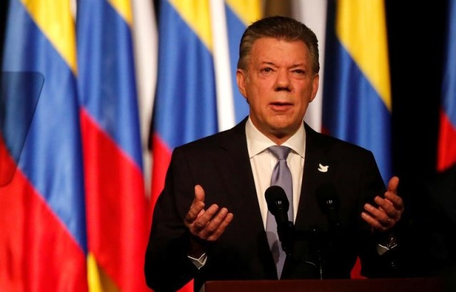 El presidente colombiano, Juan Manuel Santos.