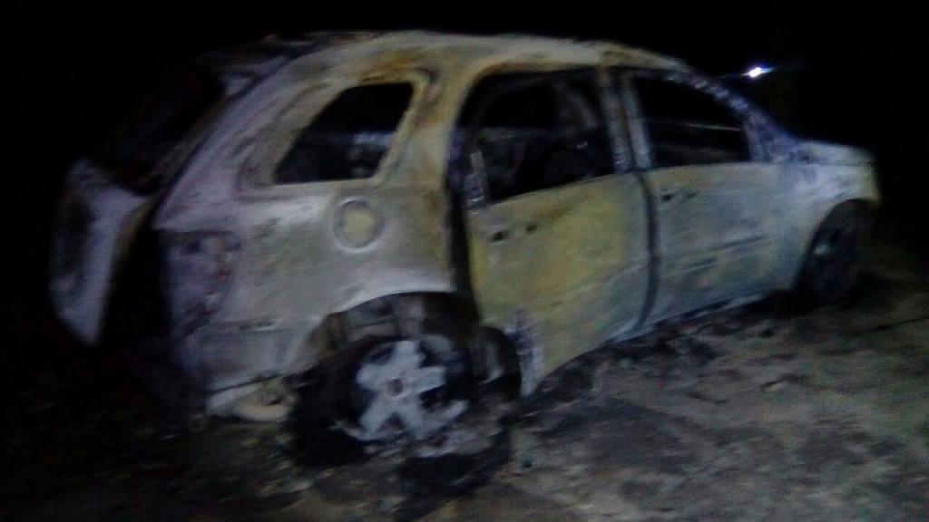 El vehículo estaba sobre la calle principal del fraccionamiento Los Reyes.