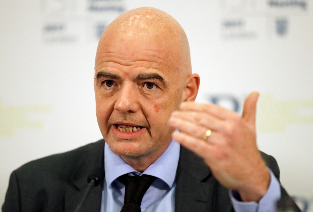 Gianni Infantino, presidente de la FIFA