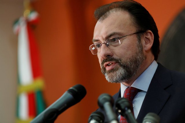 El secretario de Relaciones Exteriores, Luis Videgaray.