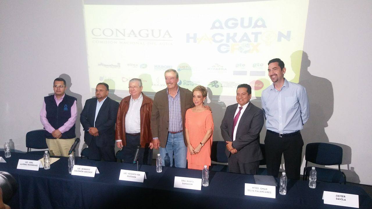 En la presentación de Agua Hackaton se contó con la asistencia de CONAGUA 