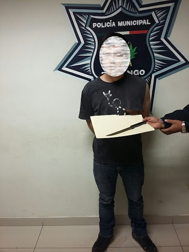 Un hombre con un trastorno mental y cuadros depresivos, apuñaló a su madre en Durango.