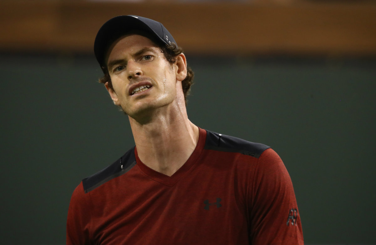 El británico Andy Murray cae en la primera ronda del Indian Wells