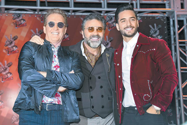 Los tres cantantes forman parte de la nueva producción musical. 