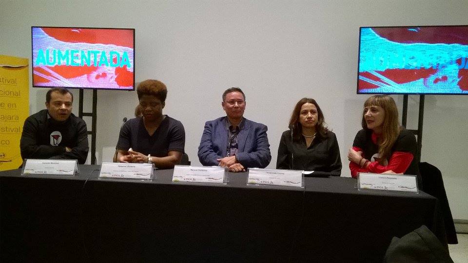 Presentan actividades de DocuLab en colaboración con Memoria Virtual en el marco del  Festival Internacional de Cine en Guadalajara.