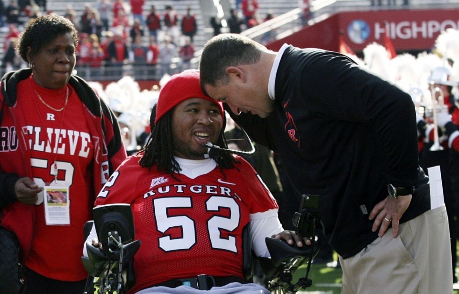 Eric LeGrand, ex tackle de futbo americano colegial