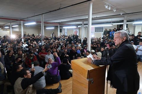 De acuerdo con López Obrador, prefirió "no dar motivos a un puñado de provocadores" y decidió no dar lectura del discurso mencionado.