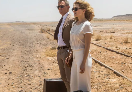 Una escena de la película Spectre. 