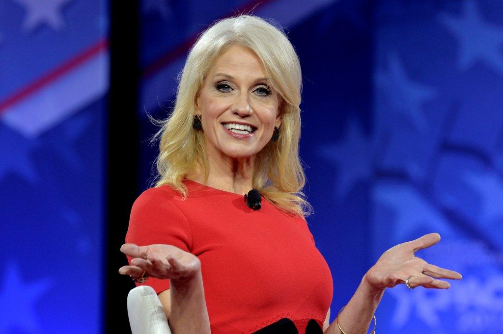 La controvertida asesora de la Casa Blanca, Kellyanne Conway.