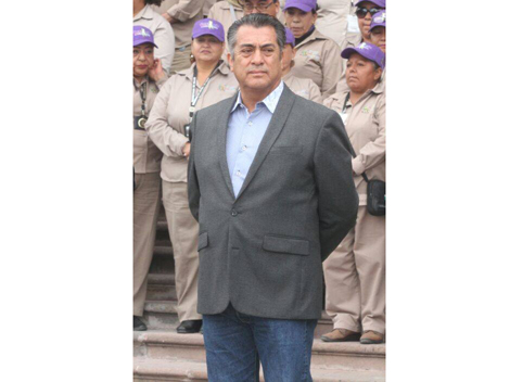 El gobernador Jaime Rodríguez Calderón. 