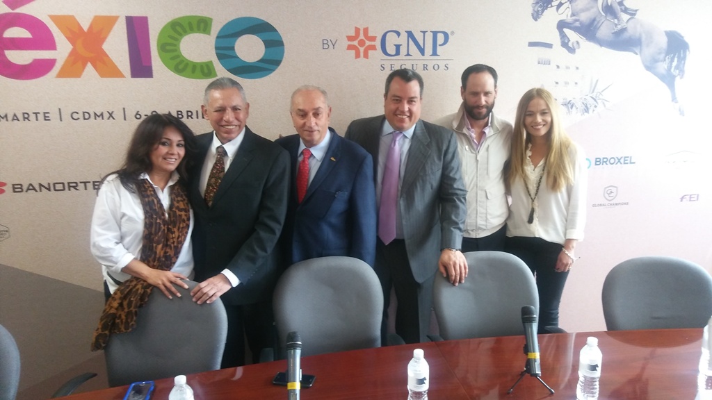 Organización del Global Champions Tour en la Ciudad de México 