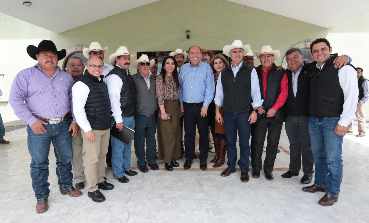 El  titular de SAGARPA, José Calzada Rovirosa, realizó una gira por Coahuila.
