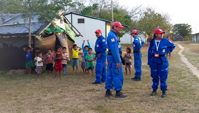 La Cruz Roja confirmó la recepción del tercer grupo de niños y niñas entregados por la guerrilla. 