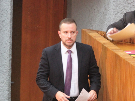 El diputado local del PRI Gabriel Tláloc. 