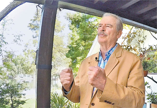 El ex presidente de México. 