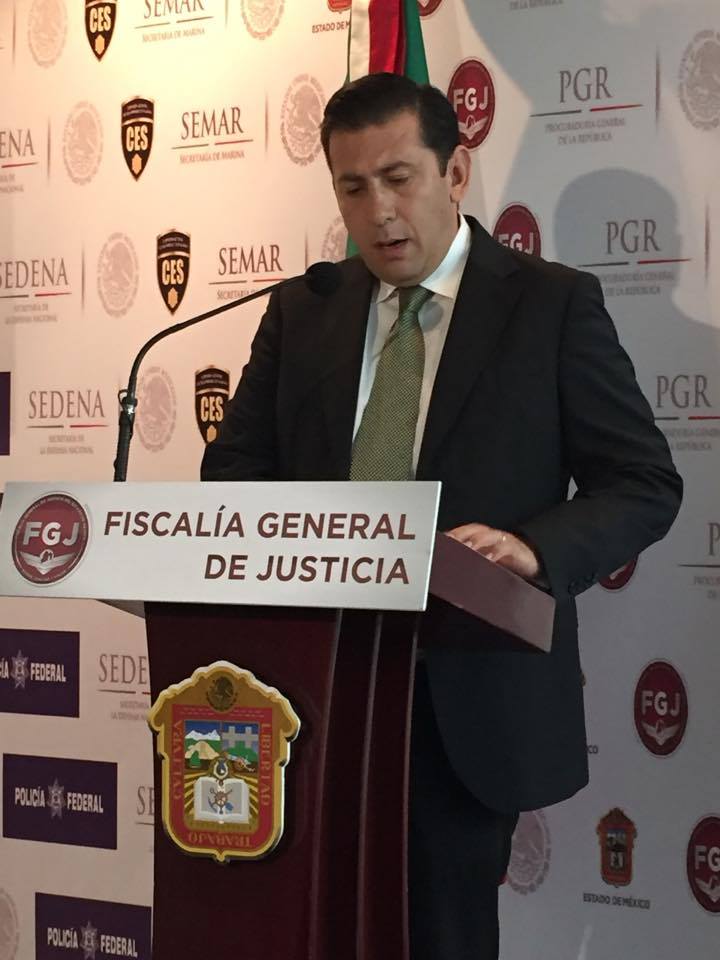 Leopoldo Millán, fiscal regional en Tlalnepantla.