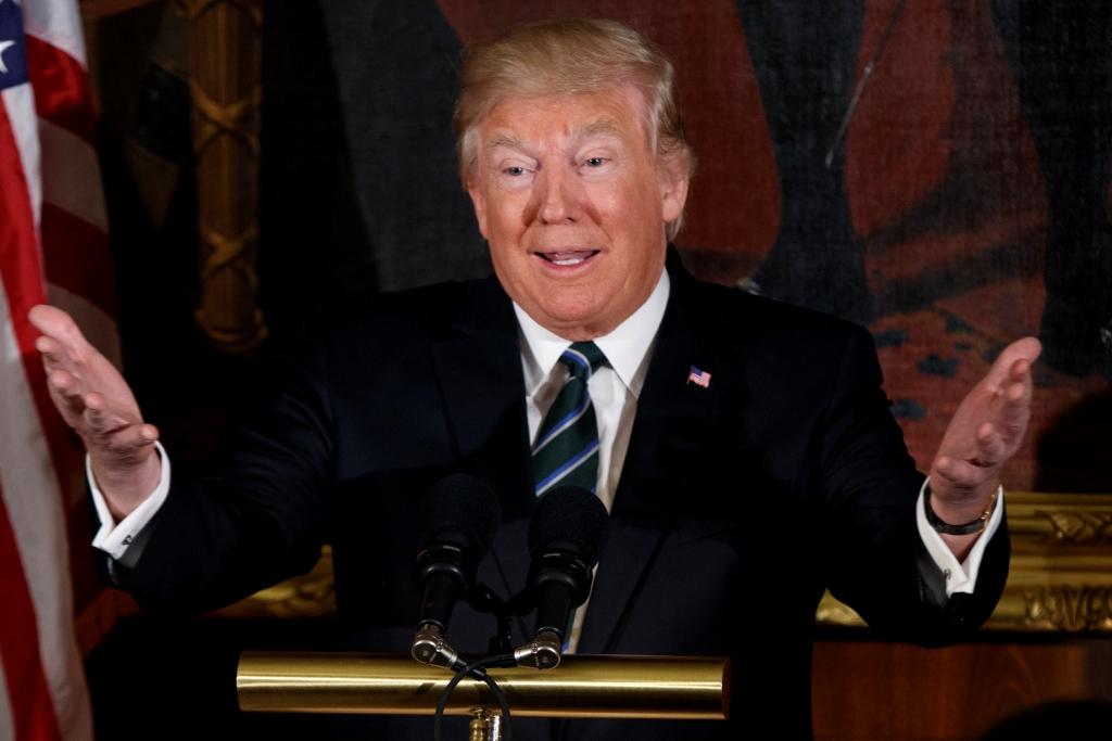 El presidente de Estados Unidos, Donald Trump.