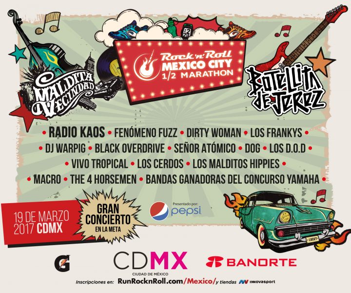 Se llevará a cabo la Carrera Rock'n'Roll