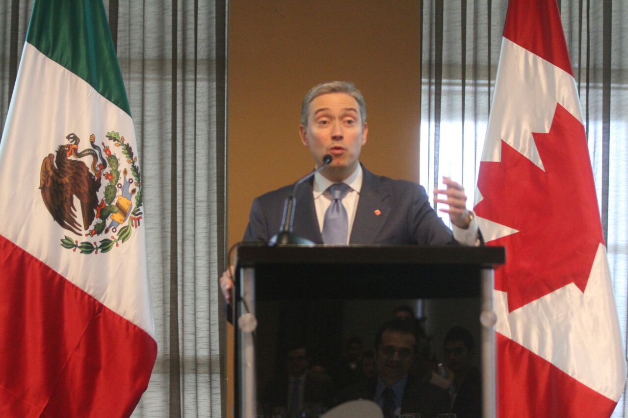 François-Philippe Champagne, ministro de Comercio Internacional de Canadá.