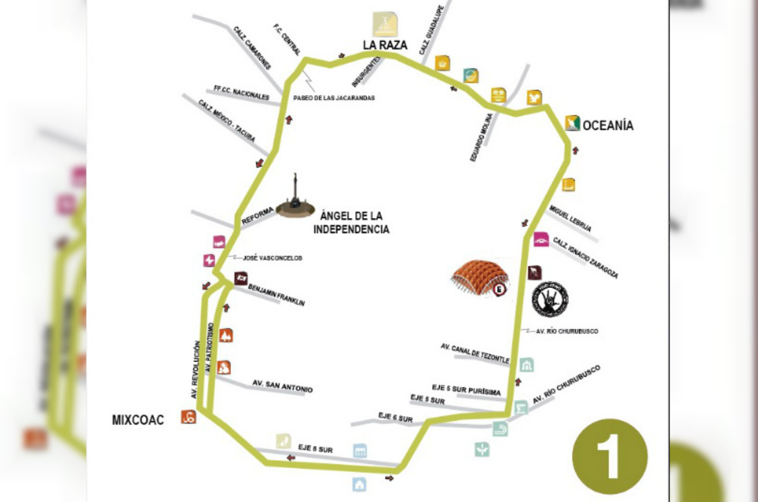 Ruta 1.