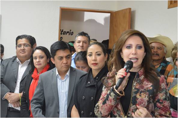 Ex alcaldesa dice que "se enojan porque denunciamos ineficiencias". (Foto Archivo)