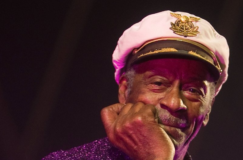 Chuck Berry murió a los 90 años. 