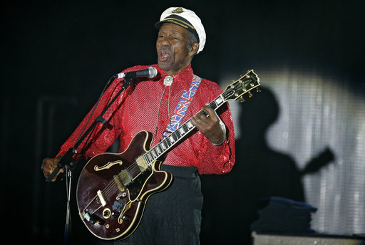 Chuck Berry, el pionero del rock and roll.