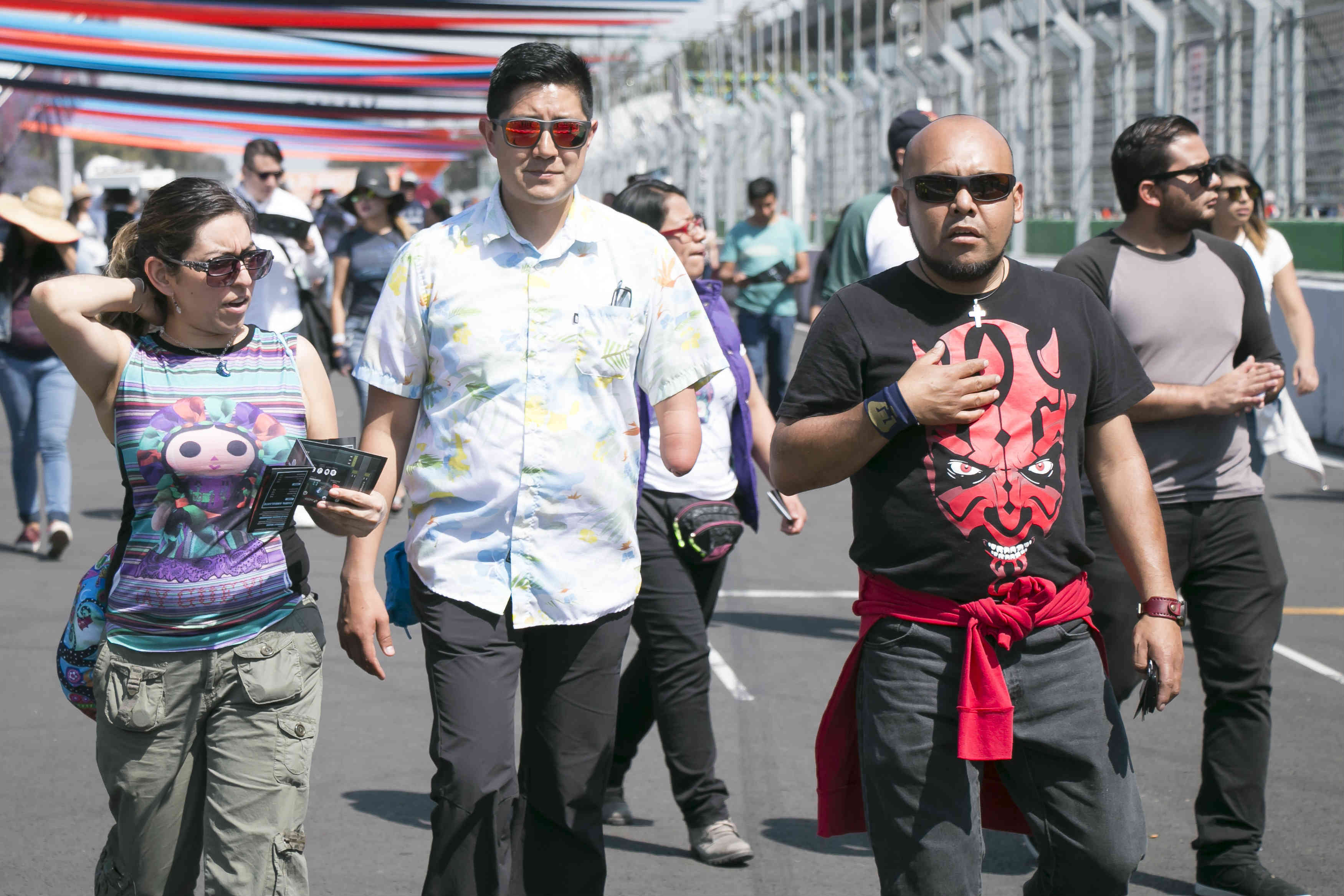 Los asistentes llegaron al Vive Latino