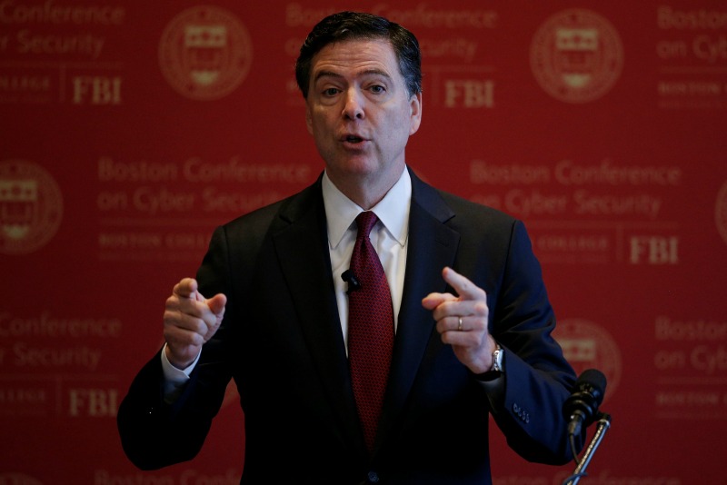 El director del FBI, James Comey. 