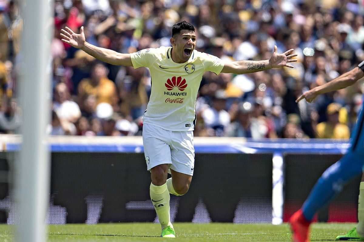 Silvio Romero anotó el primer gol del América