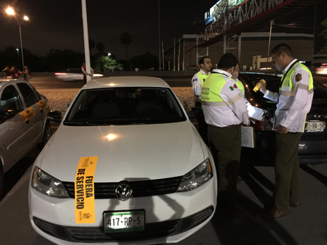 Los autos retirados son pertenecientes al Grupo San Agustín. 