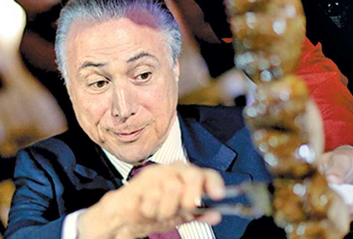 El mandatario brasileño.