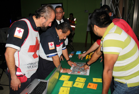 En Iztapalapa se hacen los preparativos de coordinación del Sistema de Comando de Incidentes para la 174 representación de la Pasión de Cristo.