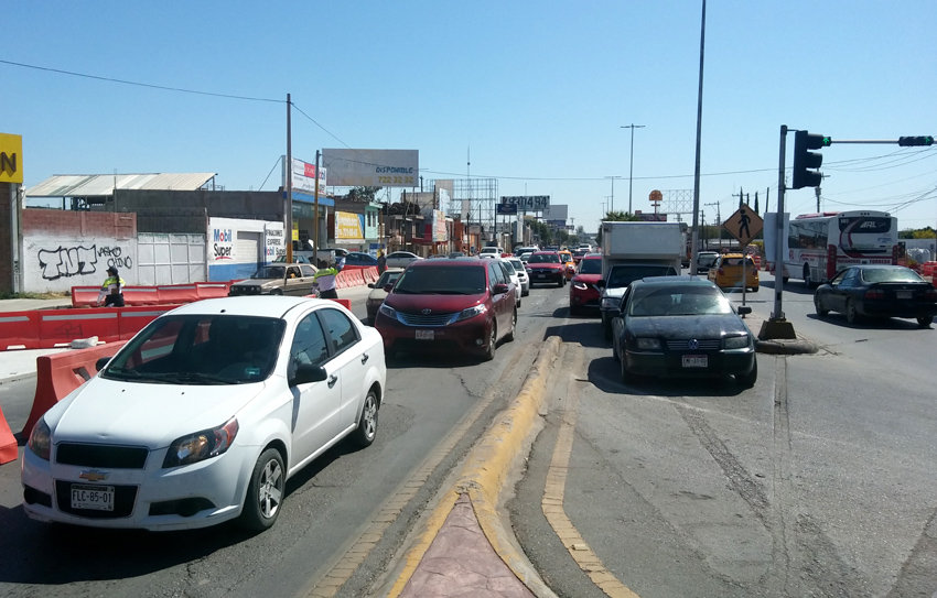 Las autoridades exponen que eso tiene que ver con que las obras se atravesaron en un día inhábil.