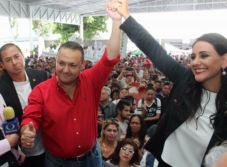 Pizano y Fernández van como única fórmula al PRI Jalisco 