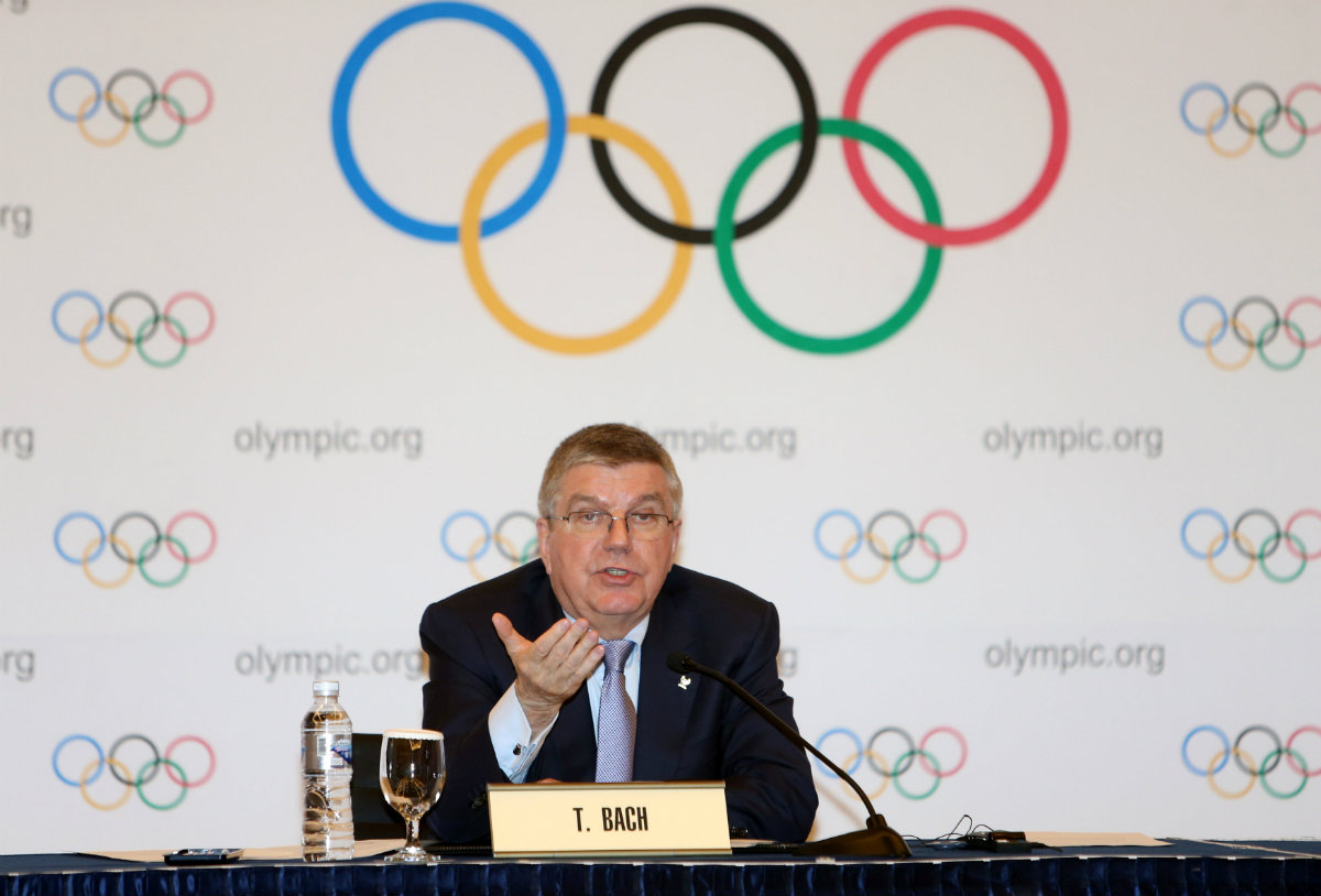 Thomas Bach, presidente del Comité Olímpico Internacional